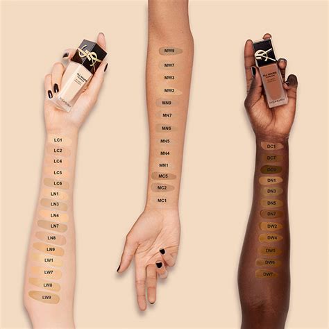 ysl all hours foundation ervaringen|ysl foundation color chart.